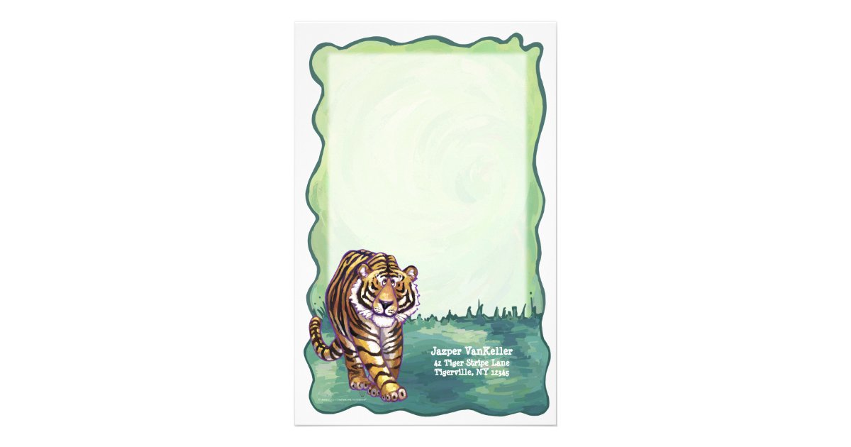 Tiger Stationery | Zazzle