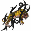 Tiger Stealth embroidered shirts by Embroidery4U Tiger Stealth embroidered shirts