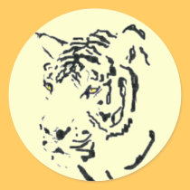 Tiger stickers