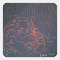 Tiger Stickers stickers
