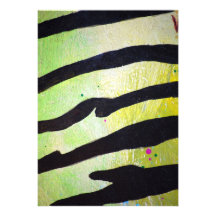 Tiger-stripe-pattern1682 TIGER STRIPES PAINTING PA Personalized Announcement