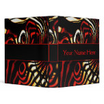 Tiger Striped Binder