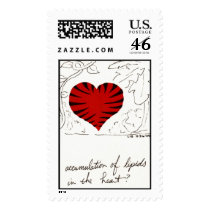 Tiger-Striped Heart stamp by bio_muse Tiger-Striped Heart stamp