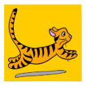 Tiger-Striped Kitten Poster posters