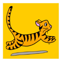Tiger-Striped Kitten Poster posters