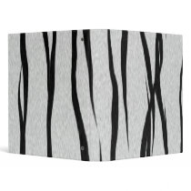 Tiger Stripes 3 Ring Binders