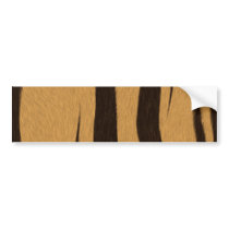 Tiger Stripes Bumper Stickers