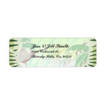 Tiger Stripes Jungle Baby Shower Set labels