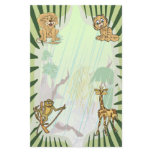 Tiger Stripes Jungle Baby Shower Set Personalized Stationery