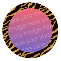 tiger stripes photo frame photo sculptures