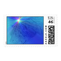 tiger supernova postage by KanweieneaKreations tiger supernova postage