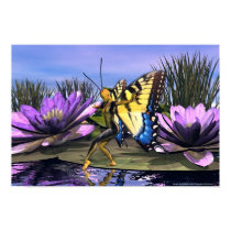 Tiger Swallowtail Fairy Poster posters by DragonCat Tiger Swallowtail Fairy Poster posters