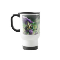 Tiger Swallowtail & Friend mugs by littlewingdesign Tiger Swallowtail & Friend mugs