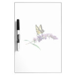 Tiger Swallowtail on Purple Butterfly Bush Dry-Erase Boards