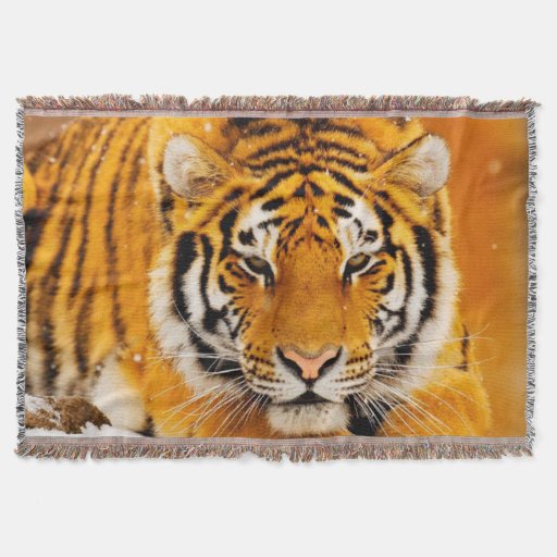 Tiger Throw Blanket