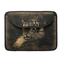 Tiger Vintage Macbook Sleeves Macbook Pro Sleeve