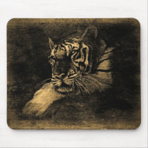 Tiger Vintage Mousepad