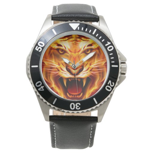 Tiger Watch Zazzle