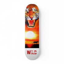 tiger, WILD skateboards