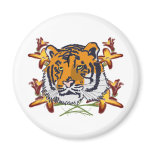 Tiger_with_flowers magnets