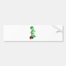 Tiger With His Tree Bumper Stickers