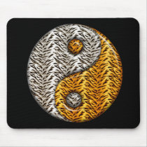 Tiger Yin Yang Mousepad