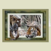 Tiger, Zebra, Giraffe, Lovers Gifts
