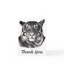 Tigereyes, Thank You Greeting Card