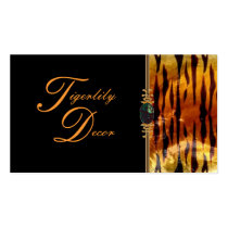 Tigerlily Business Card business cards