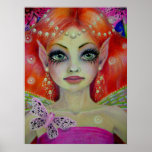 Tigerlily Faerie Print