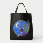 Tigerpixie Fairy Tiger Fantasy Cat Art Tote Bag bags