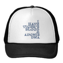 Tiger's blood adonis dna Sheen Mesh Hat