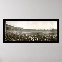 Tigers Cubs Series Photo 1907 Poster