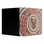 Tiger's head, Roman mosaic, early 4th century 3 Ring Binder
