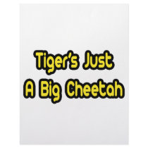 Tiger's Just a Big Cheetah letterhead