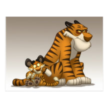 Tigers on a Postcard