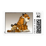 Tigers on a Stamp