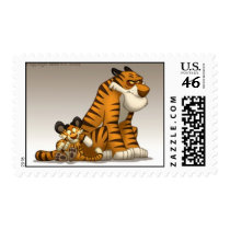 Tigers on a Stamp