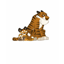 Tigers on a T-Shirt