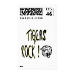 Tigers Rock ! Postage