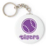 Tigers Softball Keychains