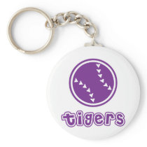 Tigers Softball Keychains