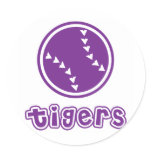 Tigers Softball Sticker