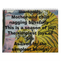 tigers, The ground is deep in shades,Rivers dra... calendars by zhenlian tigers, The ground is deep in shades,Rivers dra... calendars