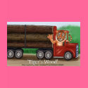 Tiger's Wood Hauling Co Funny Gifts & Collectibles t-shirts