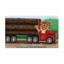 Tiger's Wood Hauling Co Funny Gifts & Collectibles t-shirts