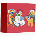 Tigger and Pooh Carolling Vinyl Binders