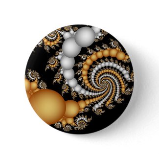Tight Squeez- Fractal Art button