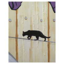 tightrope walking cat letterhead