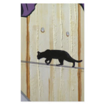 tightrope walking cat customized stationery